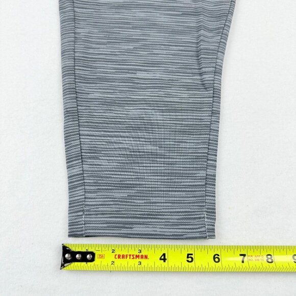 Terra & Sky Women's Space Dye Grey Capri Legging Plus Size 1X (16W-18W) NWT - Picture 11 of 11